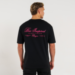 Olise T-shirt - Sort/rosa
