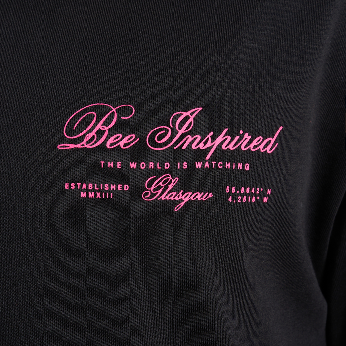 Olise T-shirt - Sort/rosa