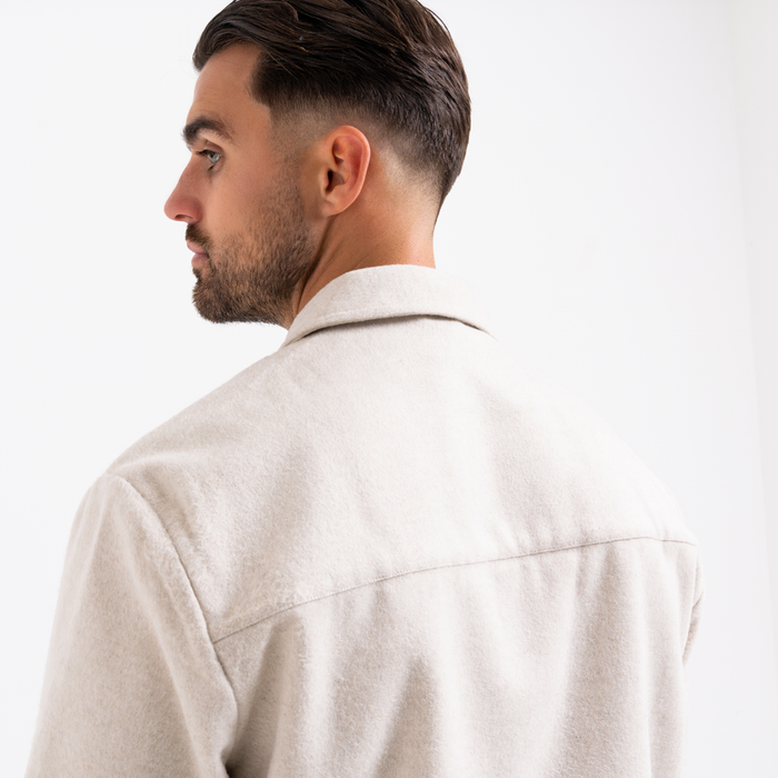 Courtois Overshirt - Ecru