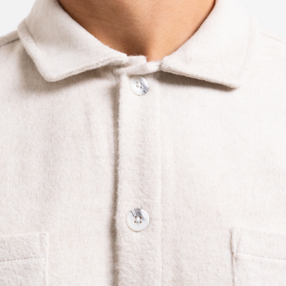 Courtois Overshirt - Ecru