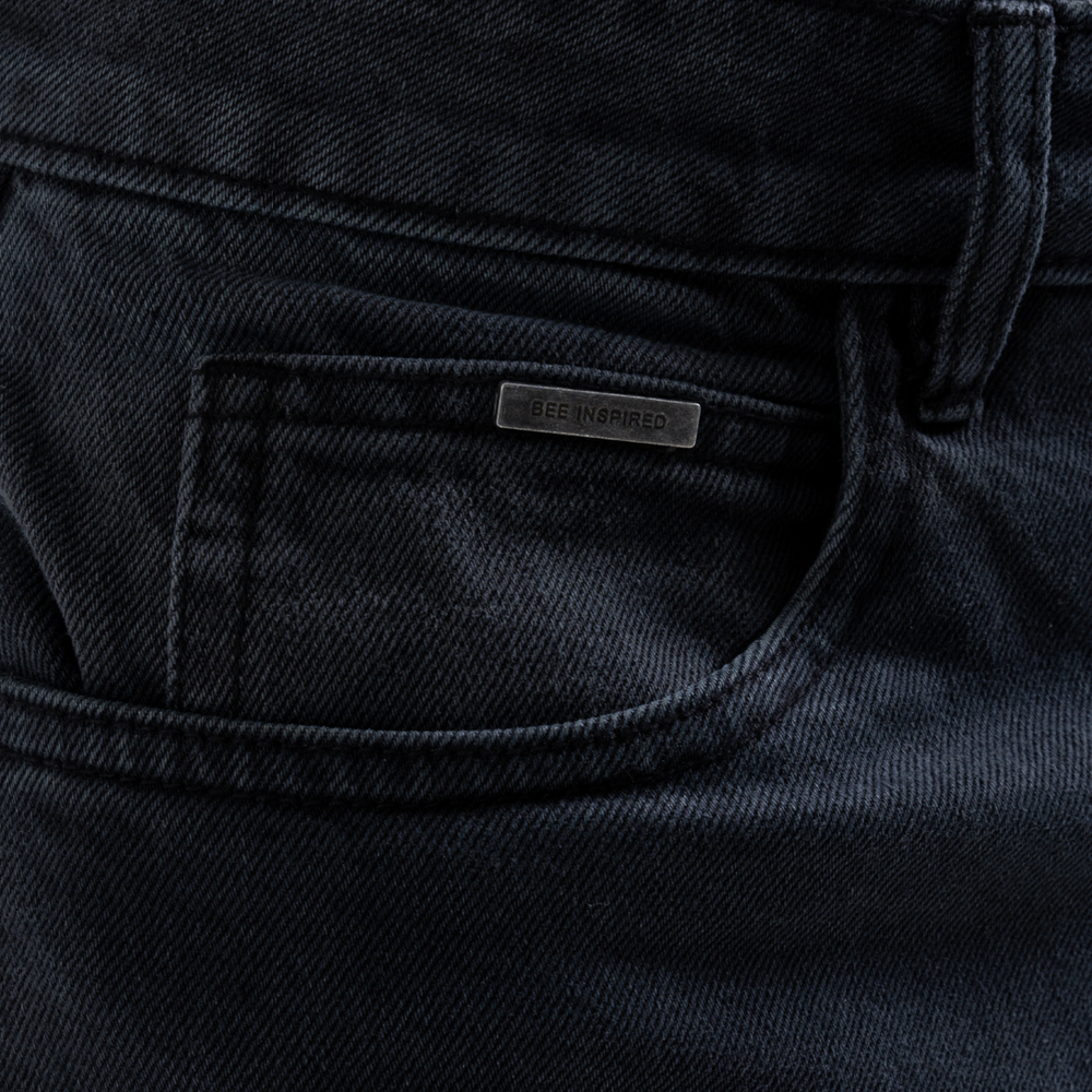 Parkes Relaxed Jean - Vasket sort