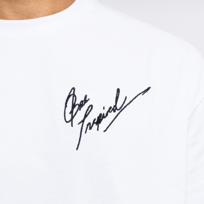 Ramsay T-shirt - Hvid/blå