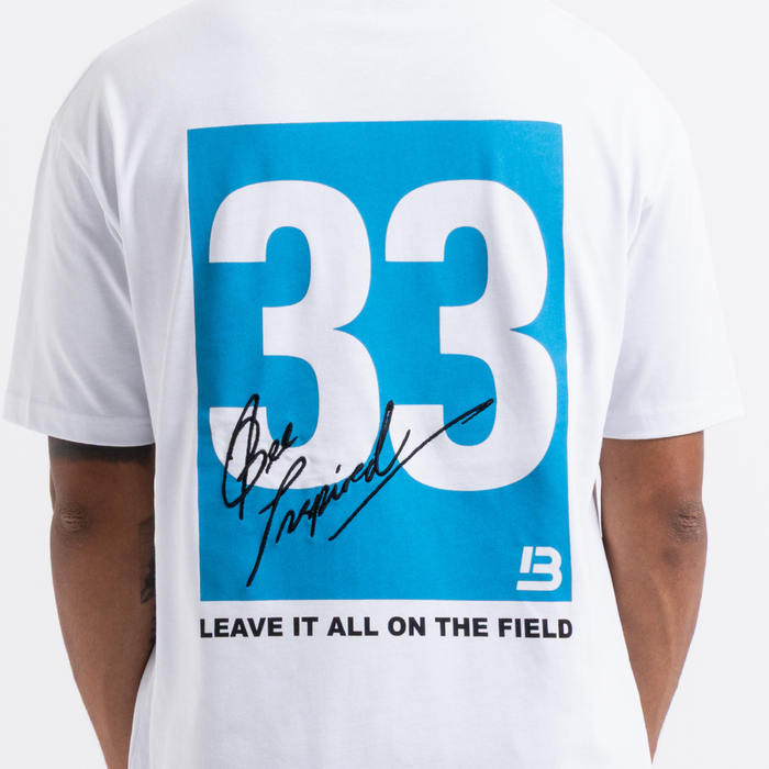 Ramsay T-shirt - Hvid/blå