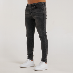 Serrano Slim Fit Jeans - vasket sort