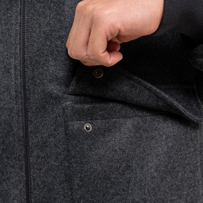 Sibbick bomberjakke - koksgrå