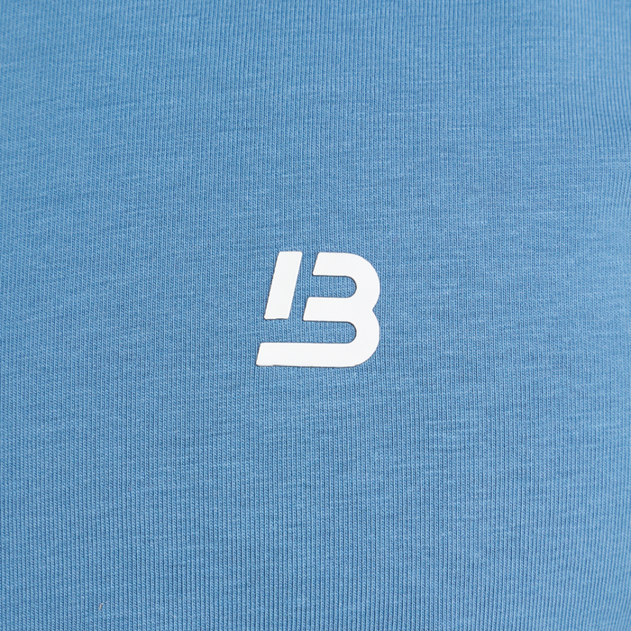 Signatur-T-shirt - Pudderblå
