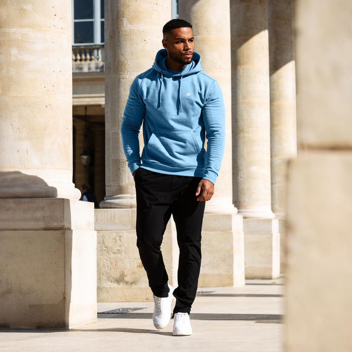 Signature Hoodie - Pudderblå