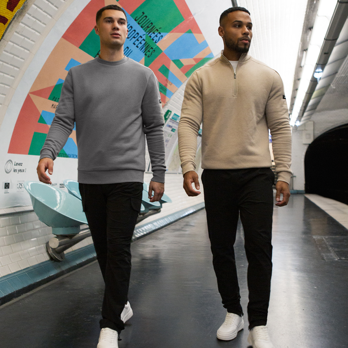 Hartley Crew Sweater - Grå