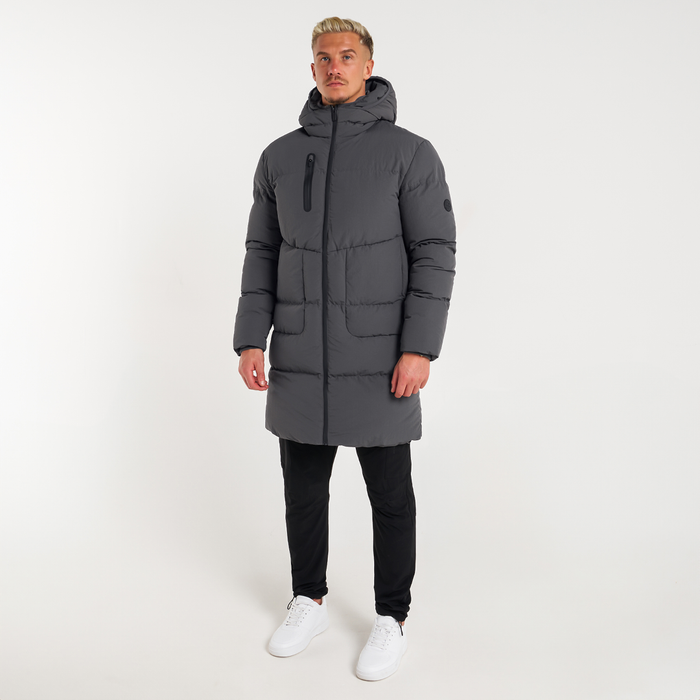 Villar Longline-jakke - koksgrå