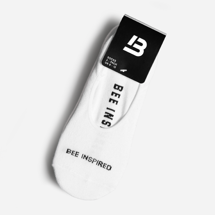 Linear Trainer Sock Triple Pack - hvid