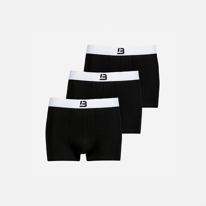 Boxershorts Dreierpack - Schwarz