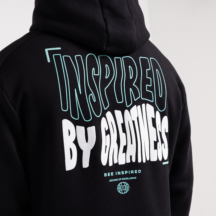 Aguirre Hoodie - Schwarz/Aqua