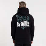 Aguirre Hoodie - Schwarz/Aqua