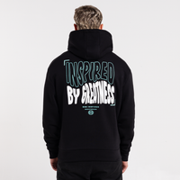Aguirre Hoodie - Schwarz/Aqua