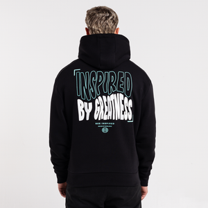 Aguirre Hoodie - Schwarz/Aqua