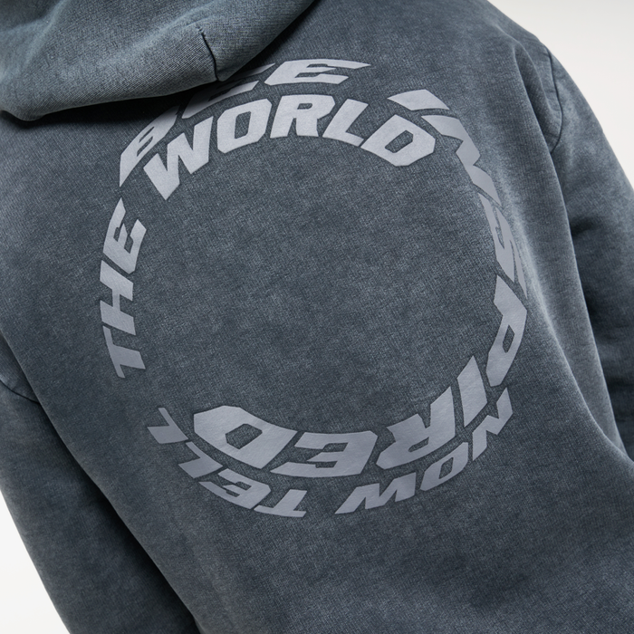 Cote Hoodie - Holzkohle
