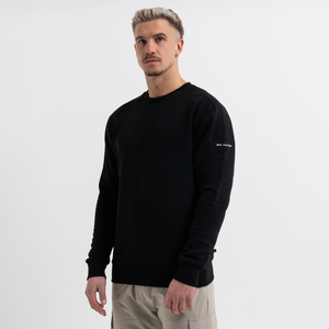 Hartley Crew Pullover - Schwarz