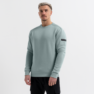 Hartley Crew Pullover - Salbei Grün