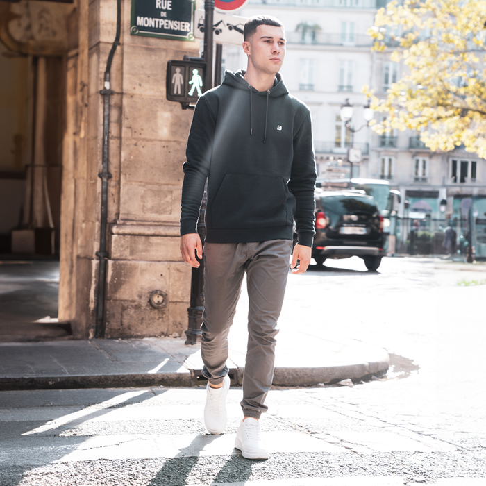 Signature Hoodie - Holzkohle