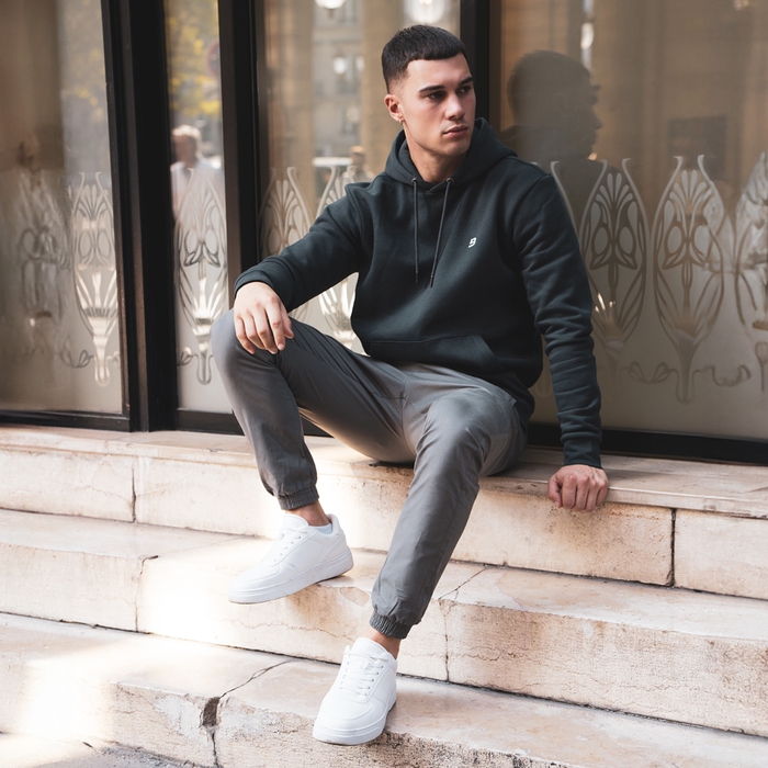 Signature Hoodie - Holzkohle