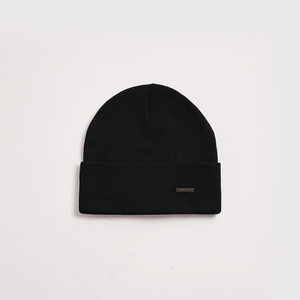 Minimal Beanie - Schwarz