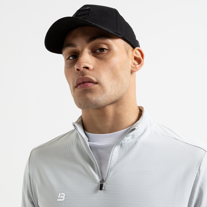 Signature Sports 1/4 Zip - Hellgrau