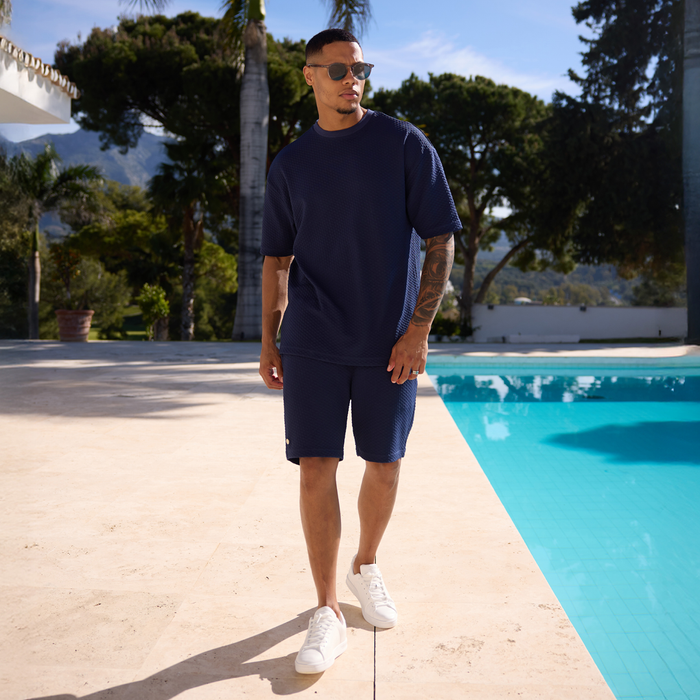 Vaerla Short - Marineblau