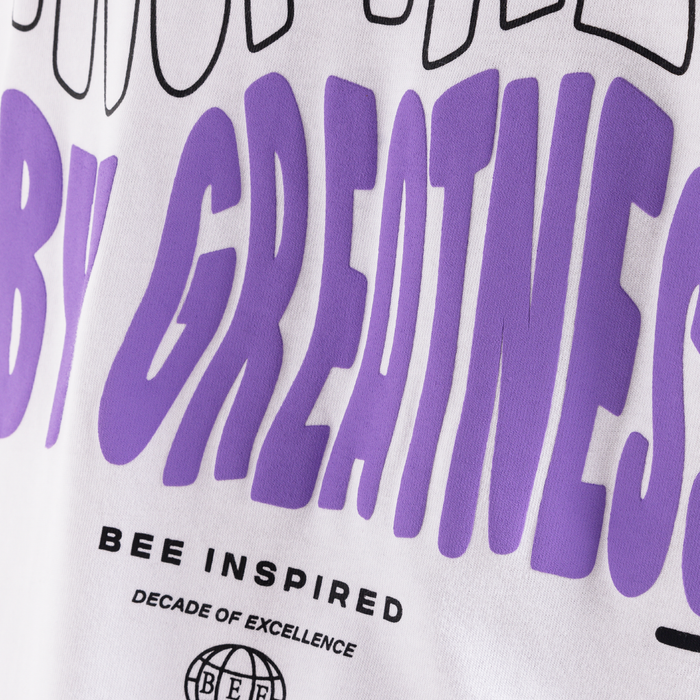 Camiseta Aguirre - Blanca/Morada
