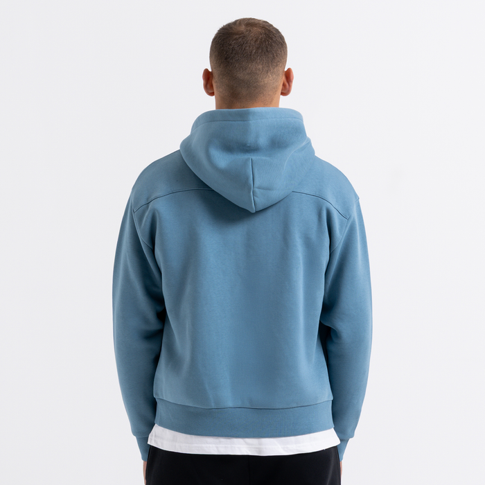 Sudadera con capucha Diallo con cremallera - Azul oscuro