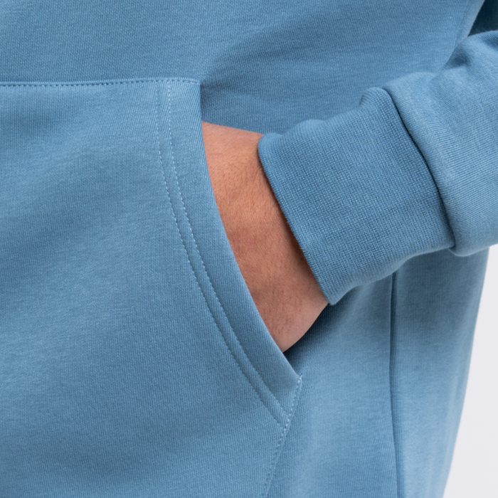 Sudadera con capucha Diallo con cremallera - Azul oscuro