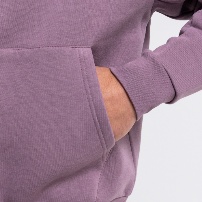 Sudadera con capucha y cremallera Diallo - Malva Atardecer