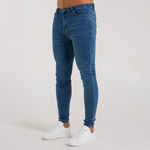 Luca Skinny Stretch - Firma Azul Oscuro