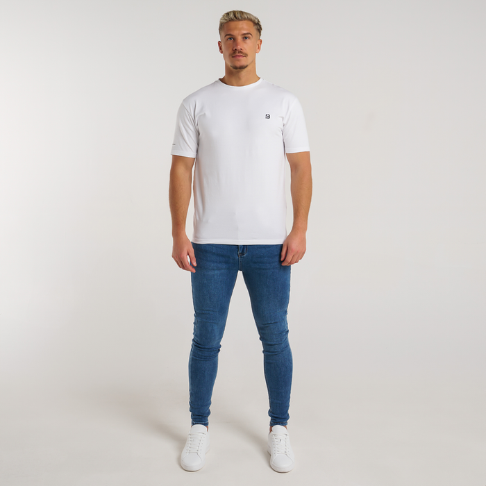 Luca Skinny Stretch - Firma Azul Oscuro