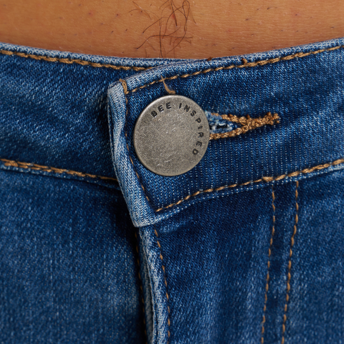 Luca Skinny Stretch - Firma Azul Oscuro