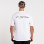 Camiseta Stach - Blanco/Caqui