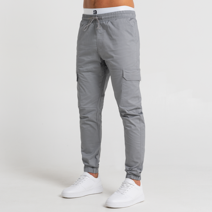 Pantalon cargo Rivero - Gris clair