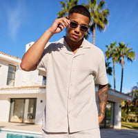 Chemise Sommer - Ciment