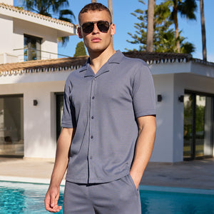 Chemise Sommer - Bleu acier