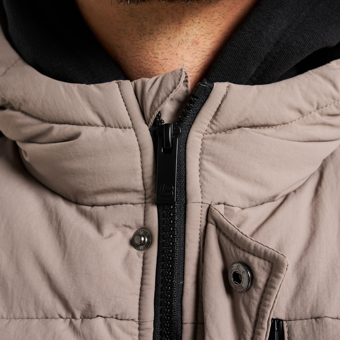 Gilet Aaronson - Taupe