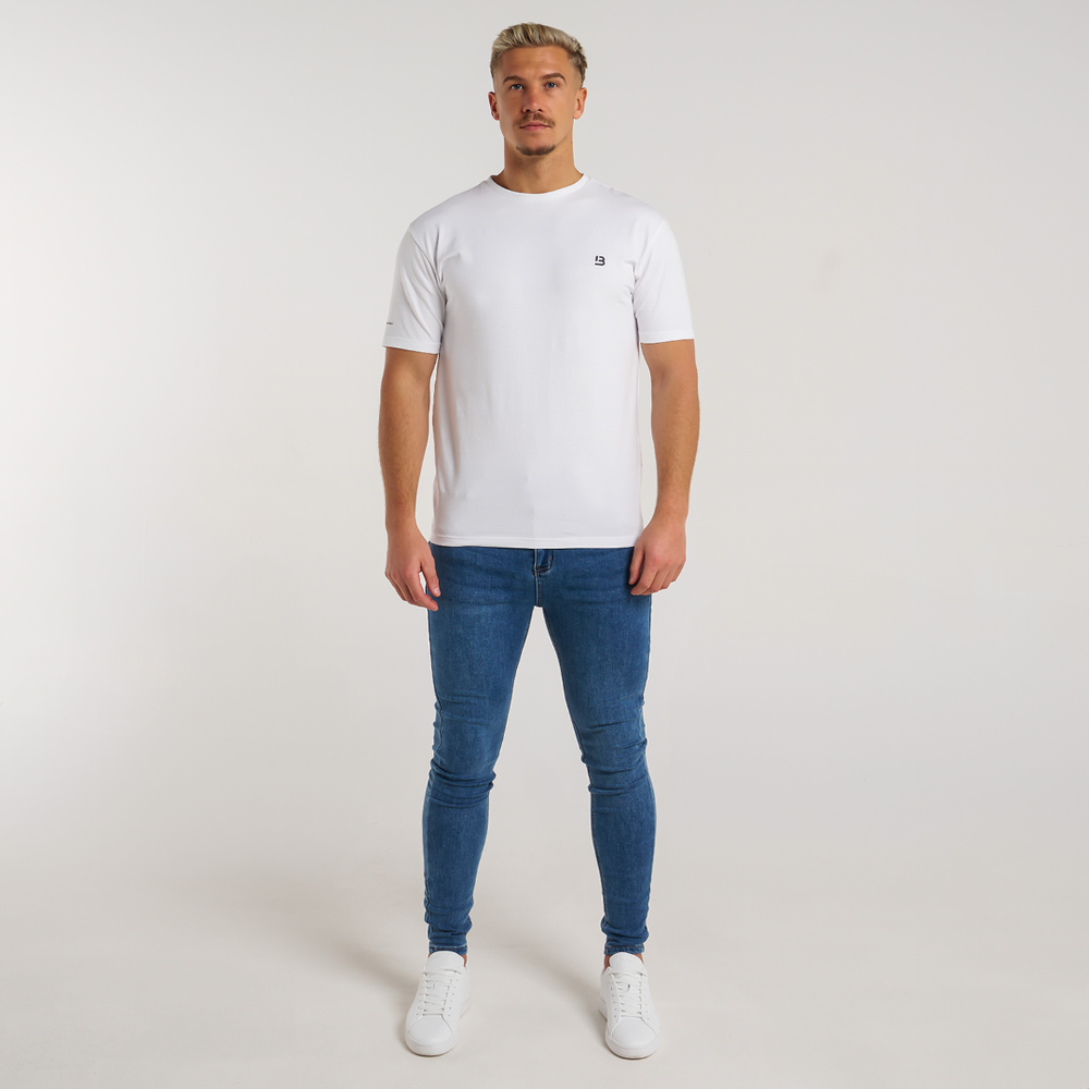 Luca Skinny Stretch - Signature Bleu foncé