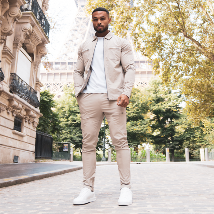 Pantalon cargo Molina - Ciment