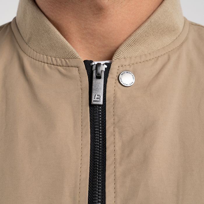 Blouson bombardier longiligne Neves - Sable