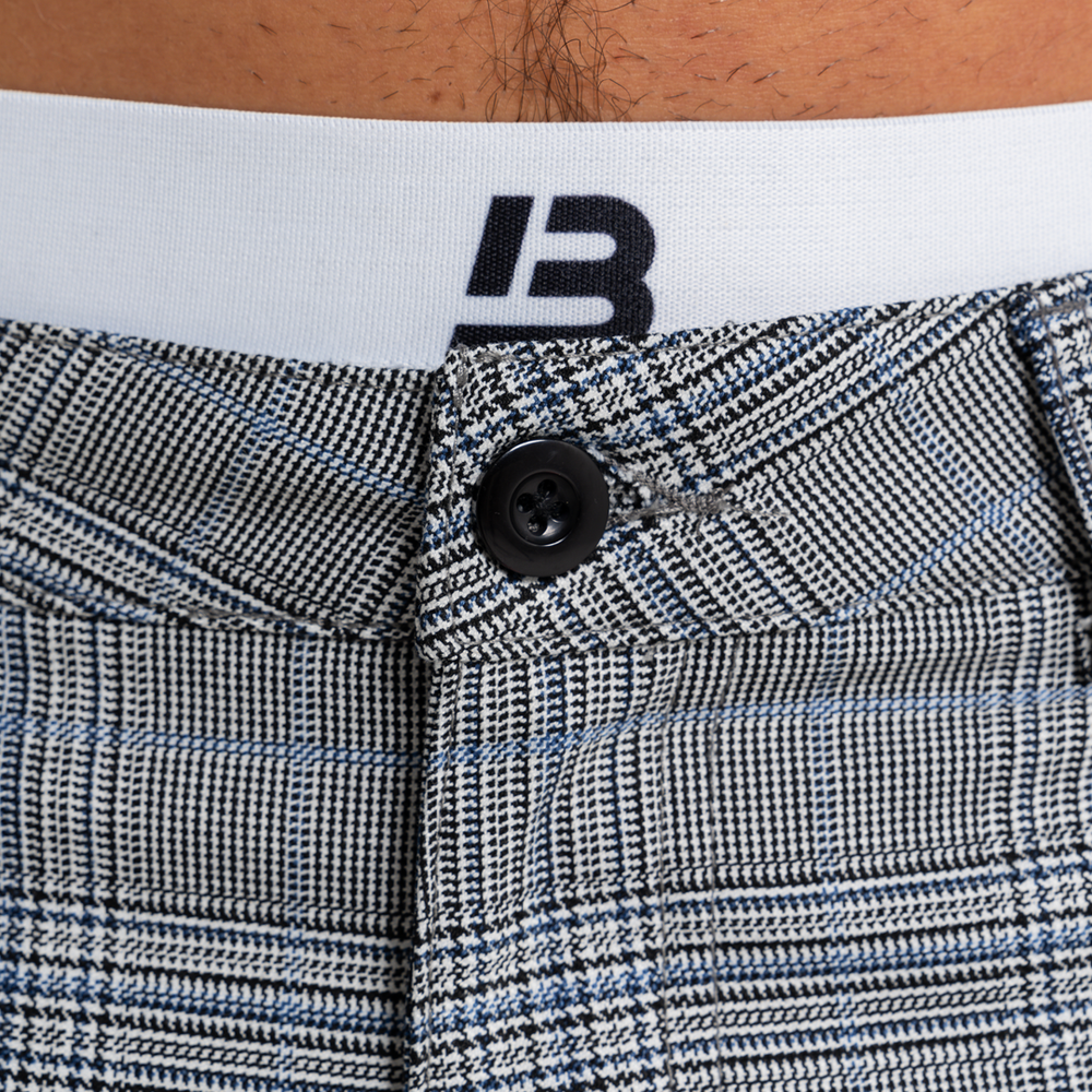 Viera Chino - Gris à carreaux