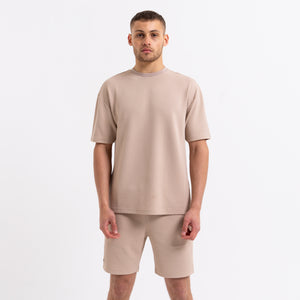 Vaerla Tシャツ - ペブル