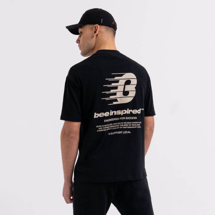 クリスタンテTシャツ - ブラック