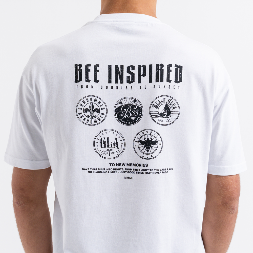 グリーリッシュTシャツ - ホワイト