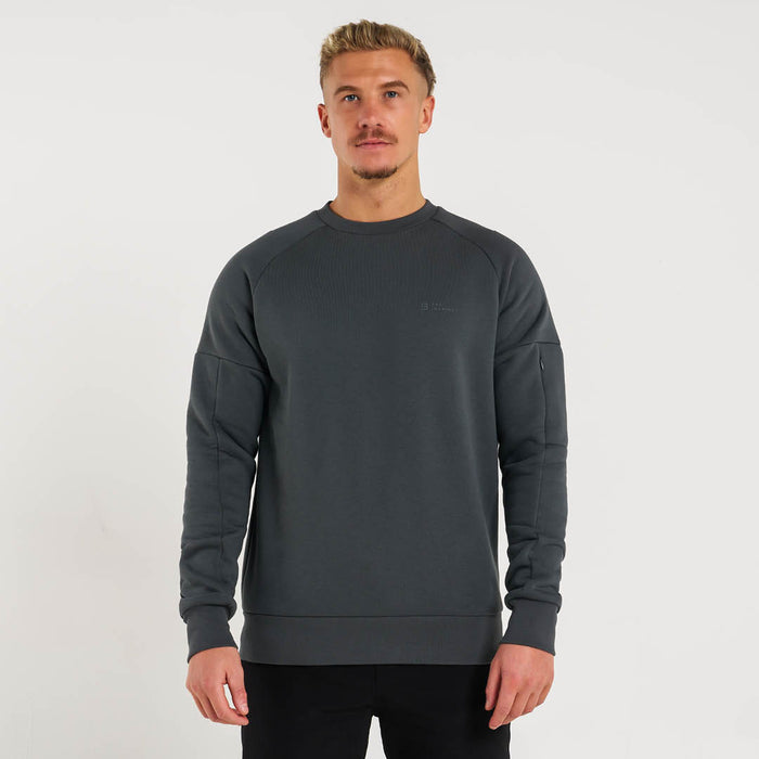 Alonso Crew Trui - Houtskool