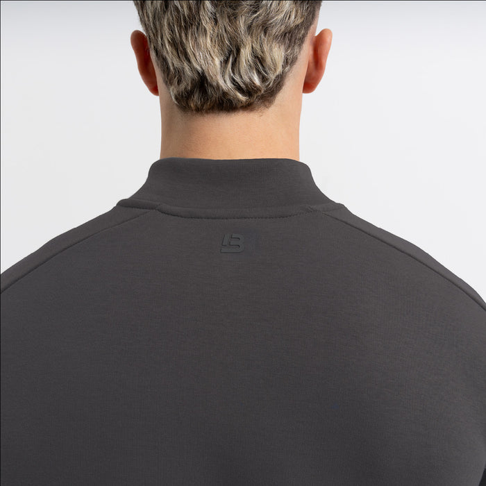 Klose 1/4 Zip - Houtskool