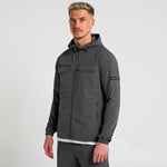 Milito Hoodie - Houtskool