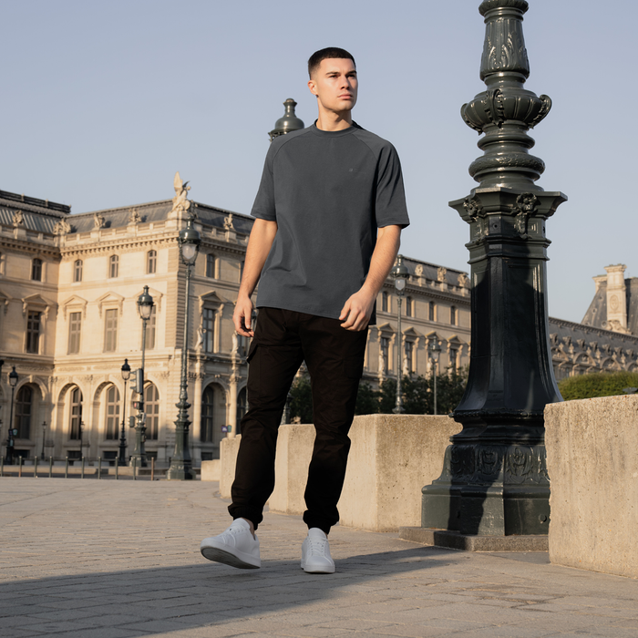Alonso T-Shirt - Houtskool